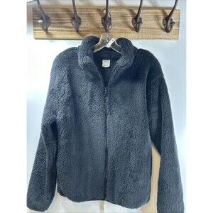 Victoria's Secret PINK Sherpa Teddy Full Zip Relaxed Fit Jacket  Size Small